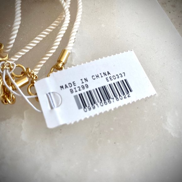 J. Crew NWT Seashell Charm Necklace - Picture 6 of 10
